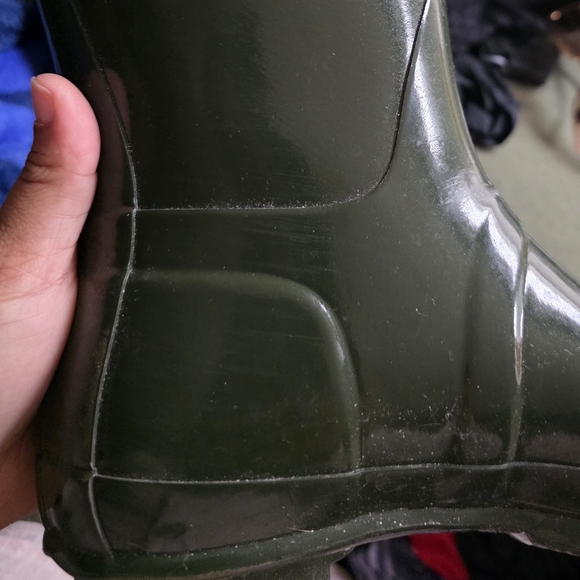 ☆Hunter Green Rain Boots☆ - Picture 3 of 5